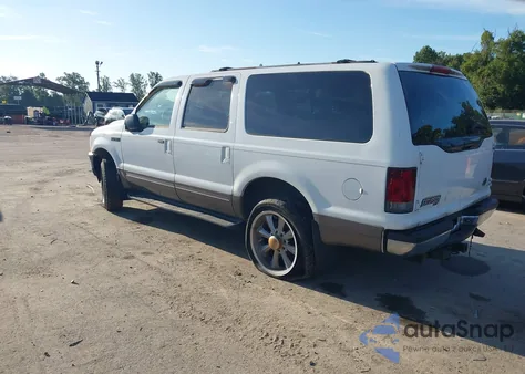 2002 Ford Excursion Xlt из США, поврежденный, VIN 1FMNU41L52EA53370